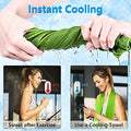 Blue Quick Drying Cooling Sport Mesh Towel